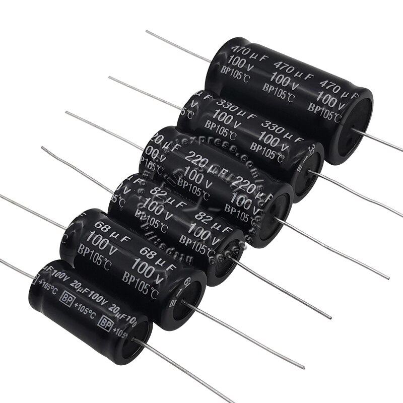 2 pièces 1.5uF-220uF 100V voiture Tweeter MKP haut-parleur séparateur de fréquence croisé polypropylène Non-polarité condensateur