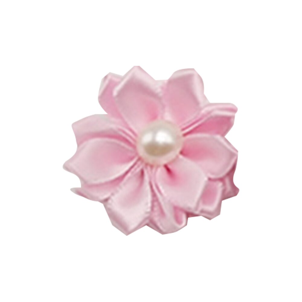 Flower Dog Hair Bows Long Hair Pet Dogs Bows Rubber Band Cat Puppy Hair Clips Pet Grooming Bow Dog Accessories Perros: 5
