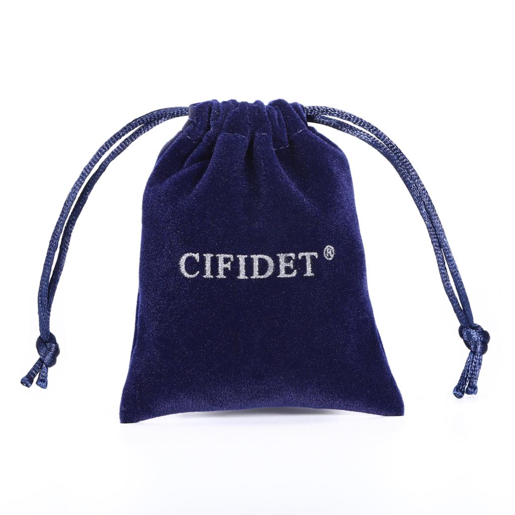 CIFIDET Brand Cufflink Silver Flowers Shirt Cuff Link With Velvet Bag and Box Jewelry Accessories for Men