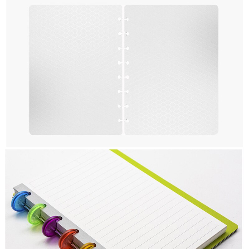 Fromthenon  a5 disc ring discbound notitieboek omslag voor talia happy planner accessoires paddenstoelgat scrapbooking briefpapier