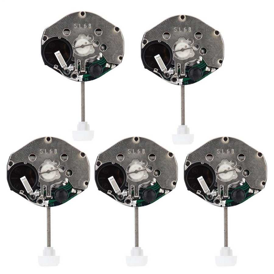 5Pcs Professionele SL68 Quartz Horloge Beweging Vervanging Voor Horlogemaker Repareren Tool Accessoires Horloge Onderdelen