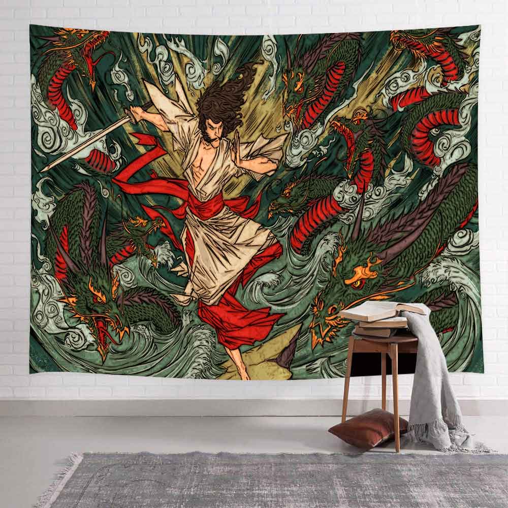 Simsant-tapisserie égyptienne ancienne, mythologie égyptienne, tapisserie murale psychédélique, pour décoration, salon, chambre à coucher, dortoir: 2TGTLSAY75