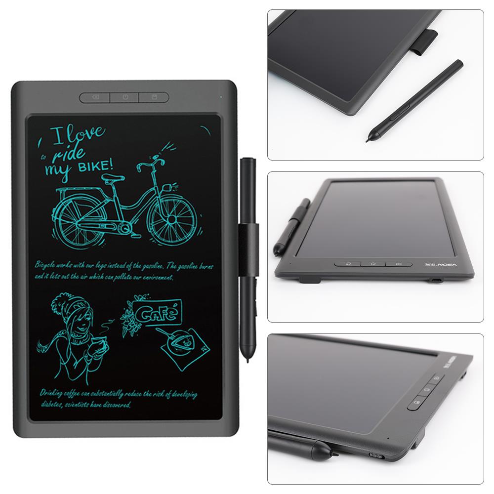 Grafiske tabletter digital pen tablet telefon tegnetablet med bluetooth batterifri stylus til android windows