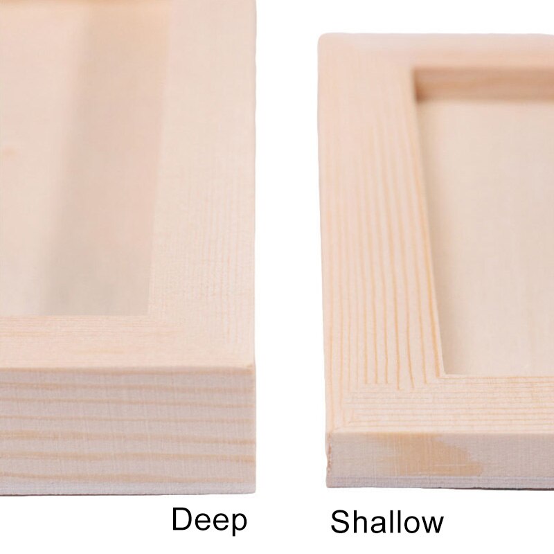 Picture Frame Natural Wood Frame Photo Frame Wall Art Paintings Picture Frames Setting Display Stand Diy Photo Poster Home Decor