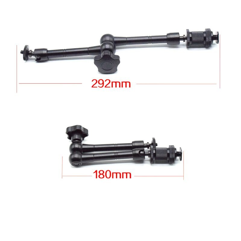 Mobile Rolling Sliding Dolly Stabilizer Skater Slider 11 Inch Articulating ic Arm Camera Rail Stand Photography Car