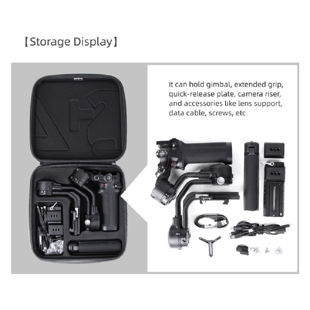 Waterdichte Opbergtas Hardshell Eva Handtas Draagtas Draagbare Beschermende Opbergtas Voor Dji Rsc 2 Stabilizer Accessoires