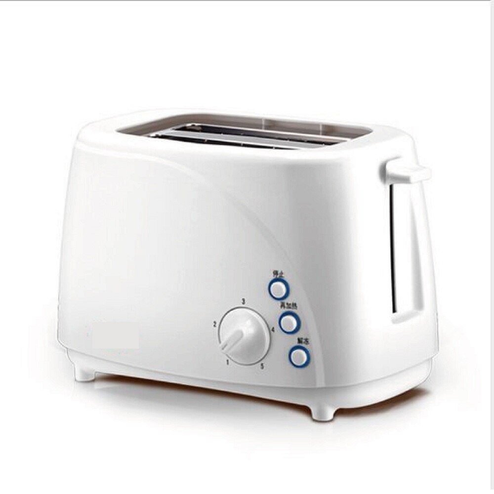 Home toaster Mini breakfast maker Household toast reheat Bread unfreeze Sandwitch baker: without grill cover