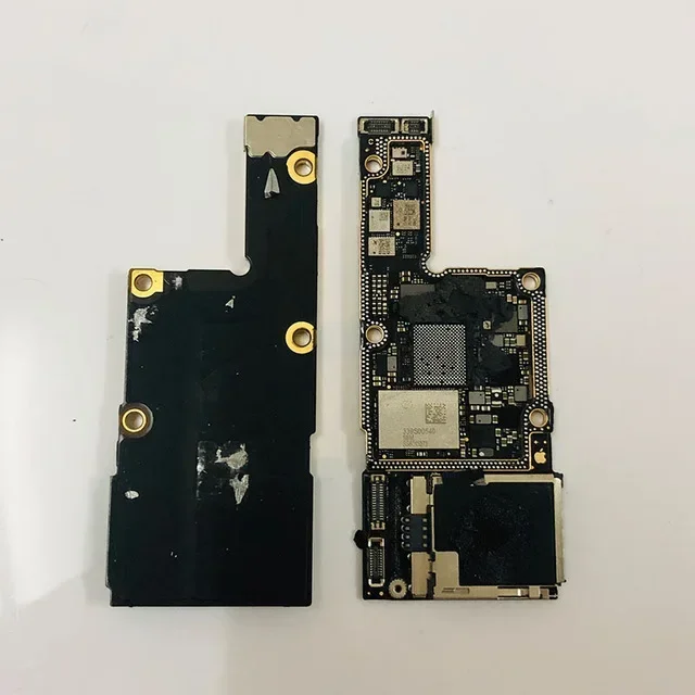 CNC schneiden Hauptplatine Für IPhone X Logik Gremium Xs Max Polieren CPU AP RF Bord iPhone11 11Profi Max Schalt CPU Basis Band Schneiden: Gelb