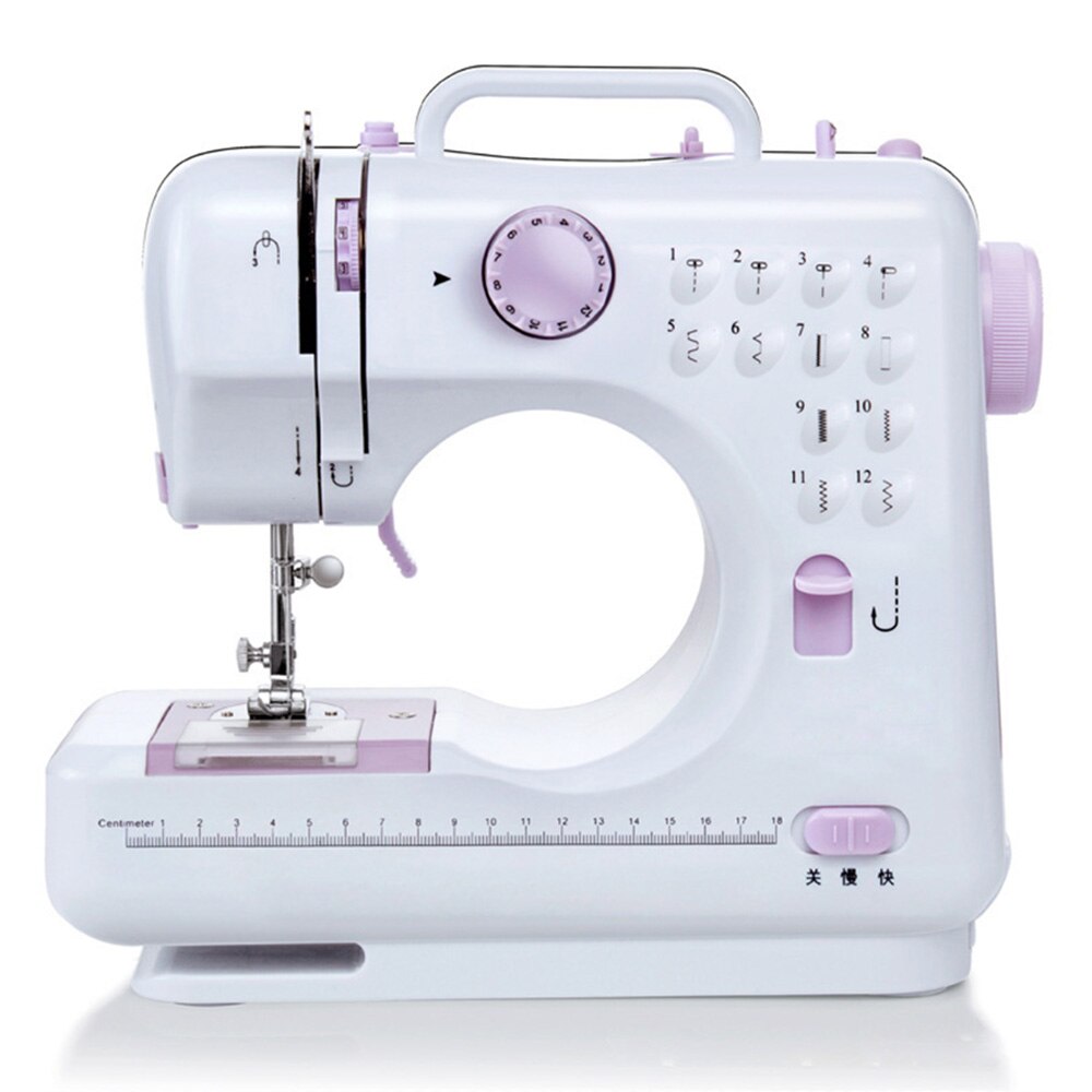 Naaimachine Fanghua 505 Naai Mini Handleiding Draagbare Assistent Thuis Elektrische Desktop Multifunctionele Dikke Afsluitbare