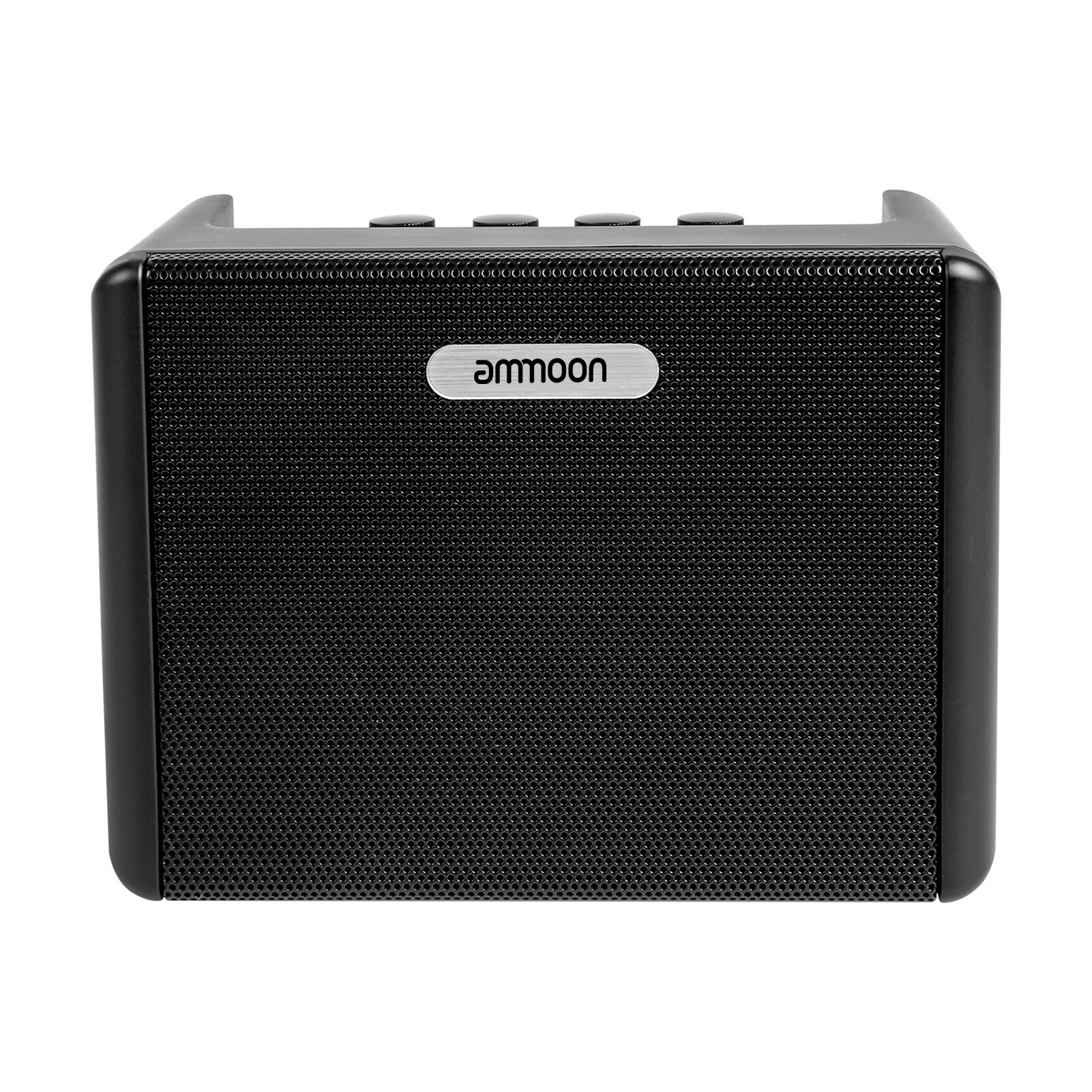 Ammoon-Amplificador de guitarra eléctrica de escritorio AM-3, amplificador de 3,2 W, efectos de retardo de distorsión integrados con salida de auriculares de 3,5mm, entrada Aux