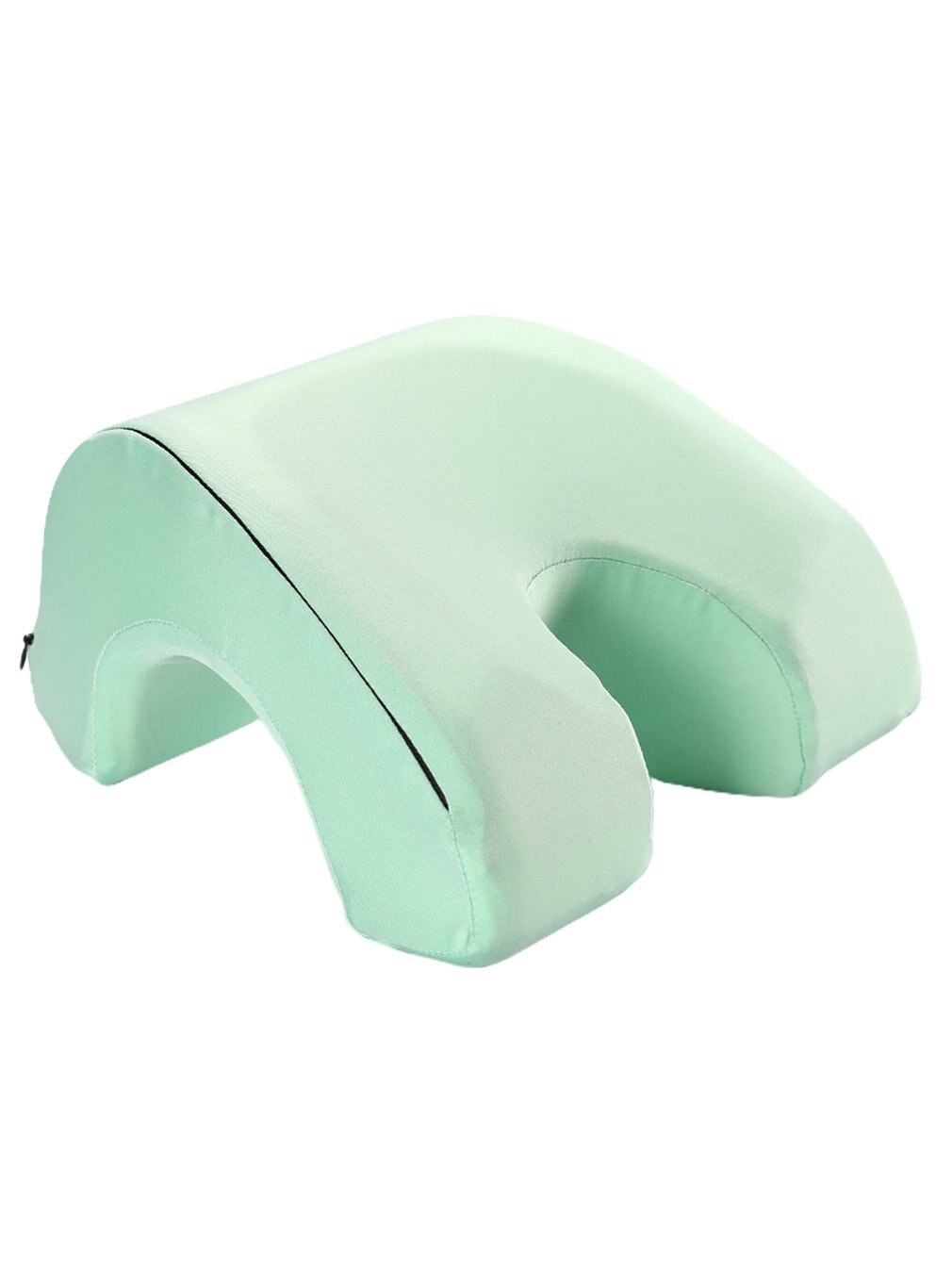 Memory Foam Liggen Kussen Lunchpauze Kussen Kantoor Leisure Dutje Kussen Draagbare Liggen Kussen: Green