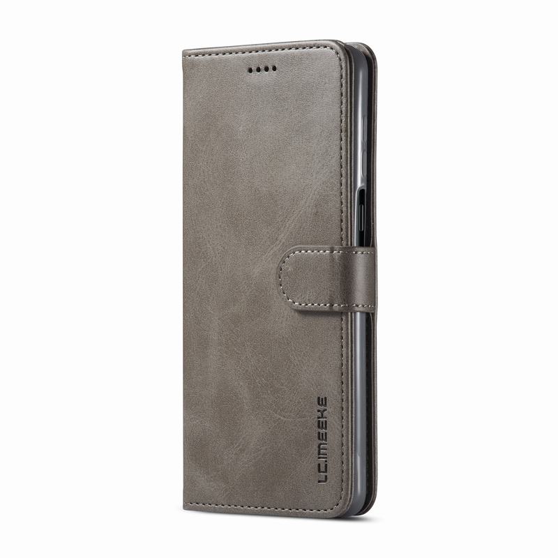 Do Samsung Galaxy S22 Ultra etui z klapką portfel pokrywa dla Samsung S22 Plus 5G etui skórzane magnetyczne luksusowe torby na telefony przypadki Coque: For Samsung S22Ultra / Gray
