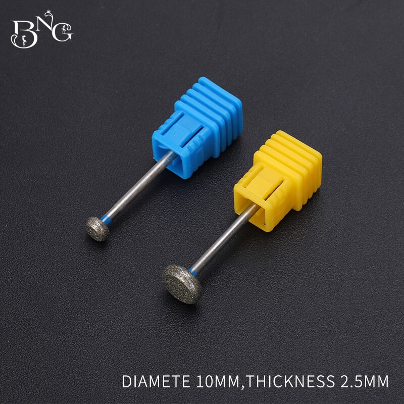 2 sztuk/partia diamentowe wiertła robić paznokci frez obrotowy bełkotać skórek czyste bity aparatura robić manicure pilniki...