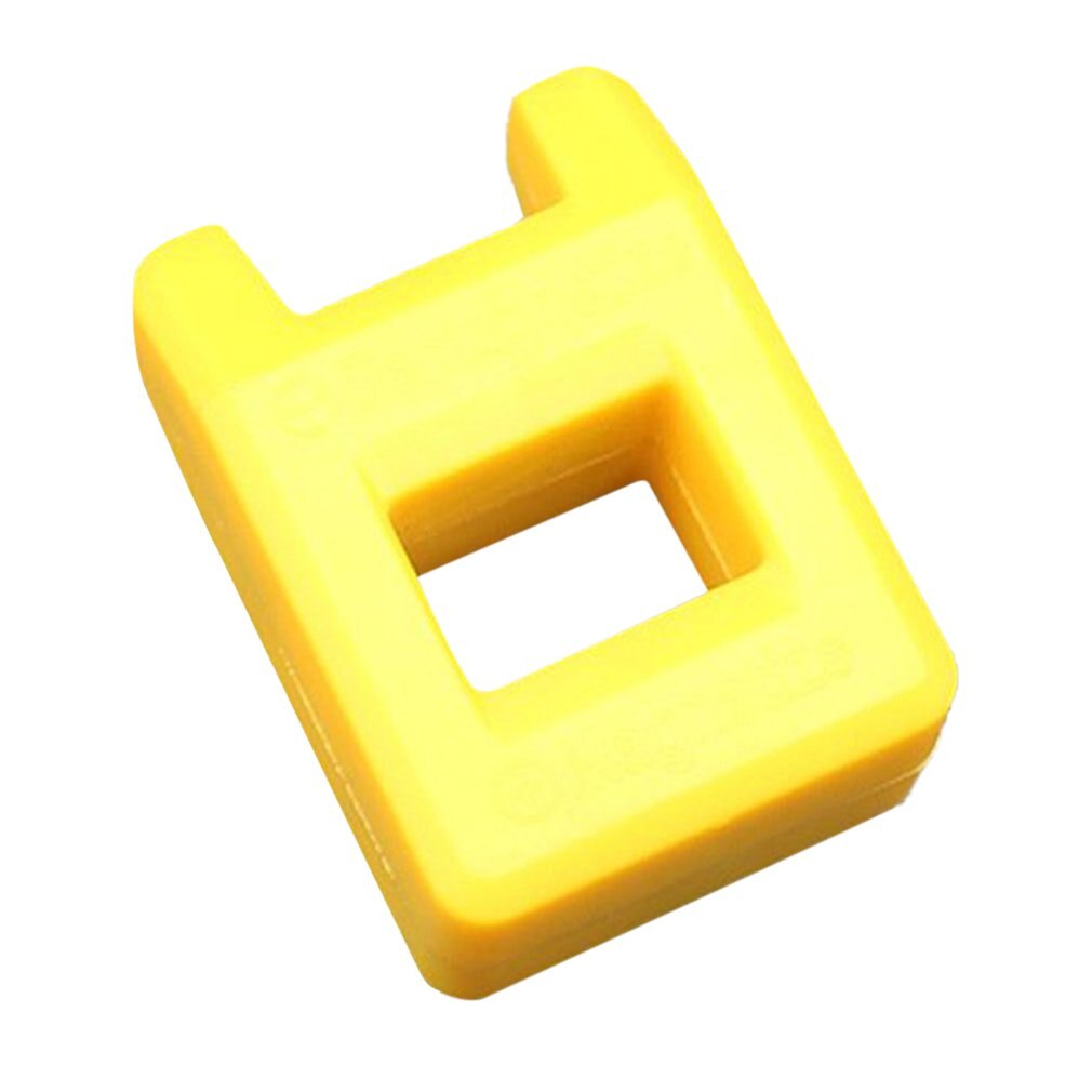 Portátil 2-em-1 chave de fenda bit cabeça ferramenta de desmagnetização manual chave de fenda desmagnetizador mini desmagnetizador