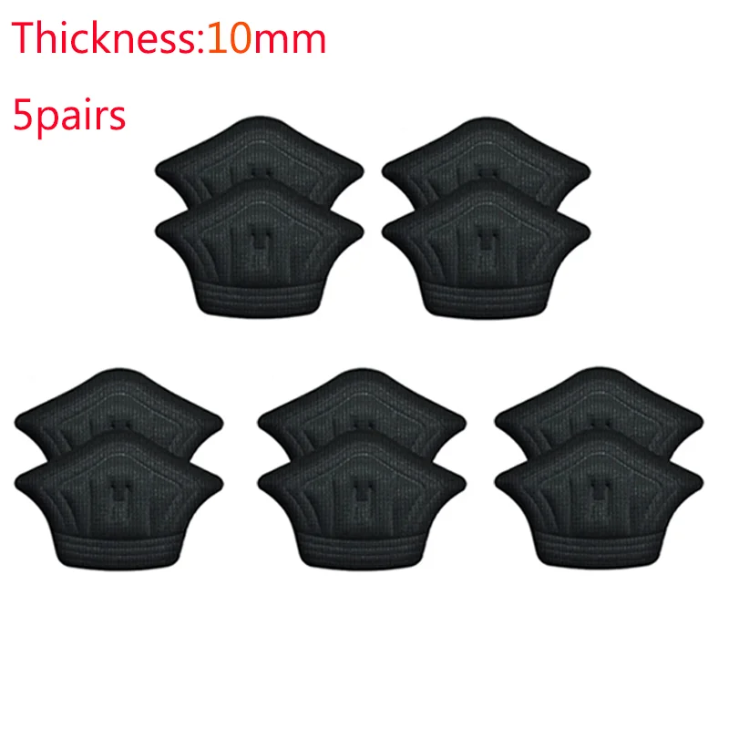 1-10 paia solette per scarpe patch tallone per scarpe sportive dimensioni regolabili piedi pad sottopiede protezione tallone adesivo posteriore scarpa pad: Viola