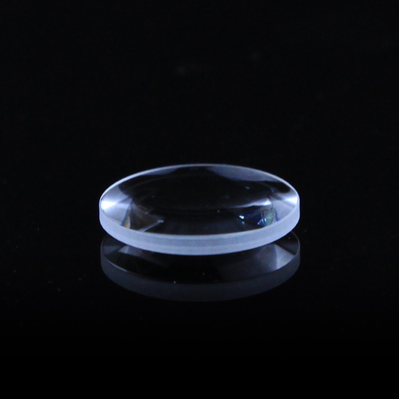 Plano Convex Lens Diameter 16mm , Focal 10mm H-K9L Optical Glass es BK7 Focusing Spherical