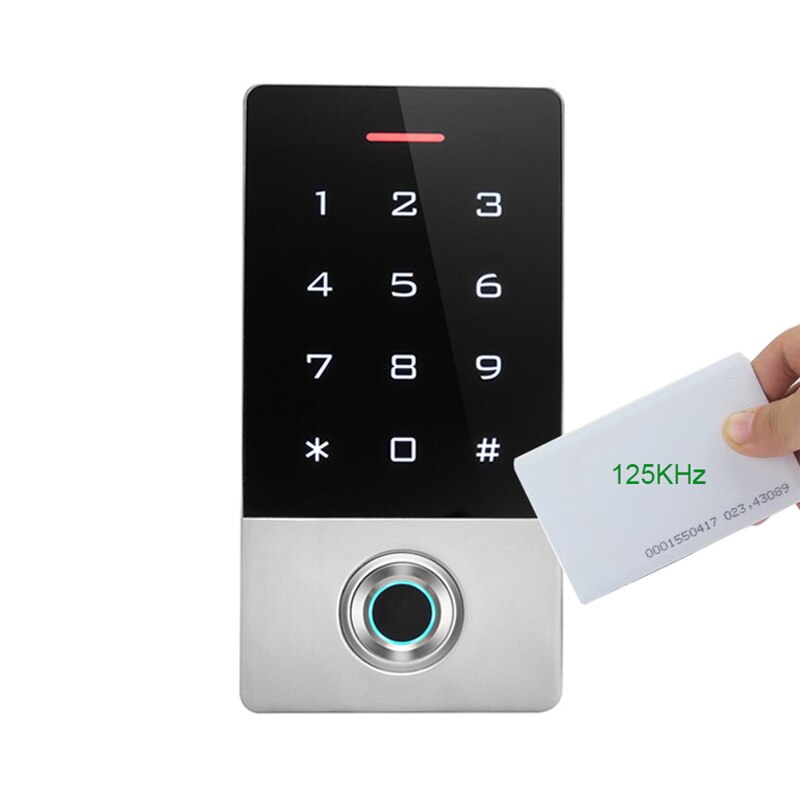 IP68 Wasserdichte WIFI APP Biometrische Fingerprint Access Control TF1 Meatal Alone RFID Karte Tür Access Controller System: TF1-ID