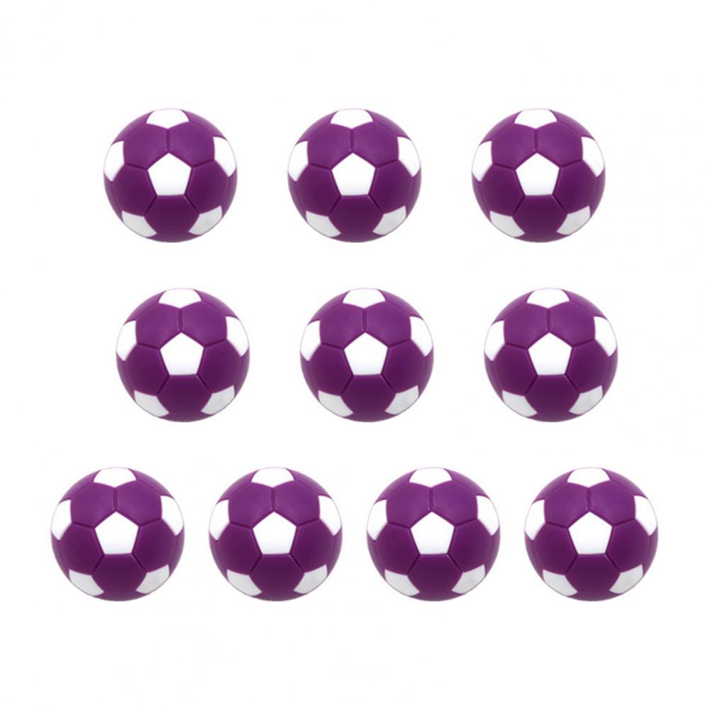 Boardgame Football Practical Accessory Fade-less Desktop Game Replacement Balls for Office Table Soccer Table Footballs:  Purple