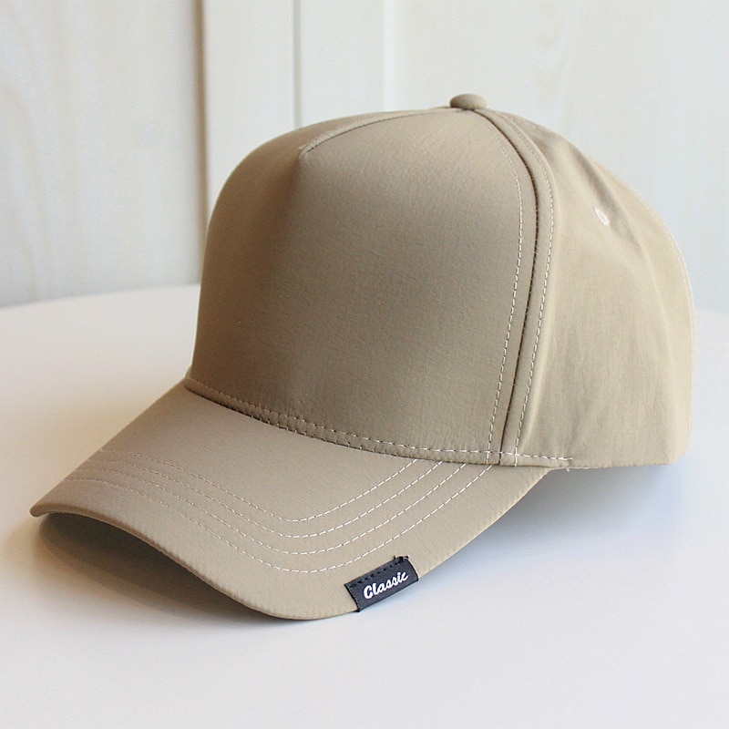 Große größe männer caps 5 panel polyester sonnenhut große größe sport hüte erwachsene plus größe baseball caps 55-60cm 61-66cm: polyester khaki / 61-65cm