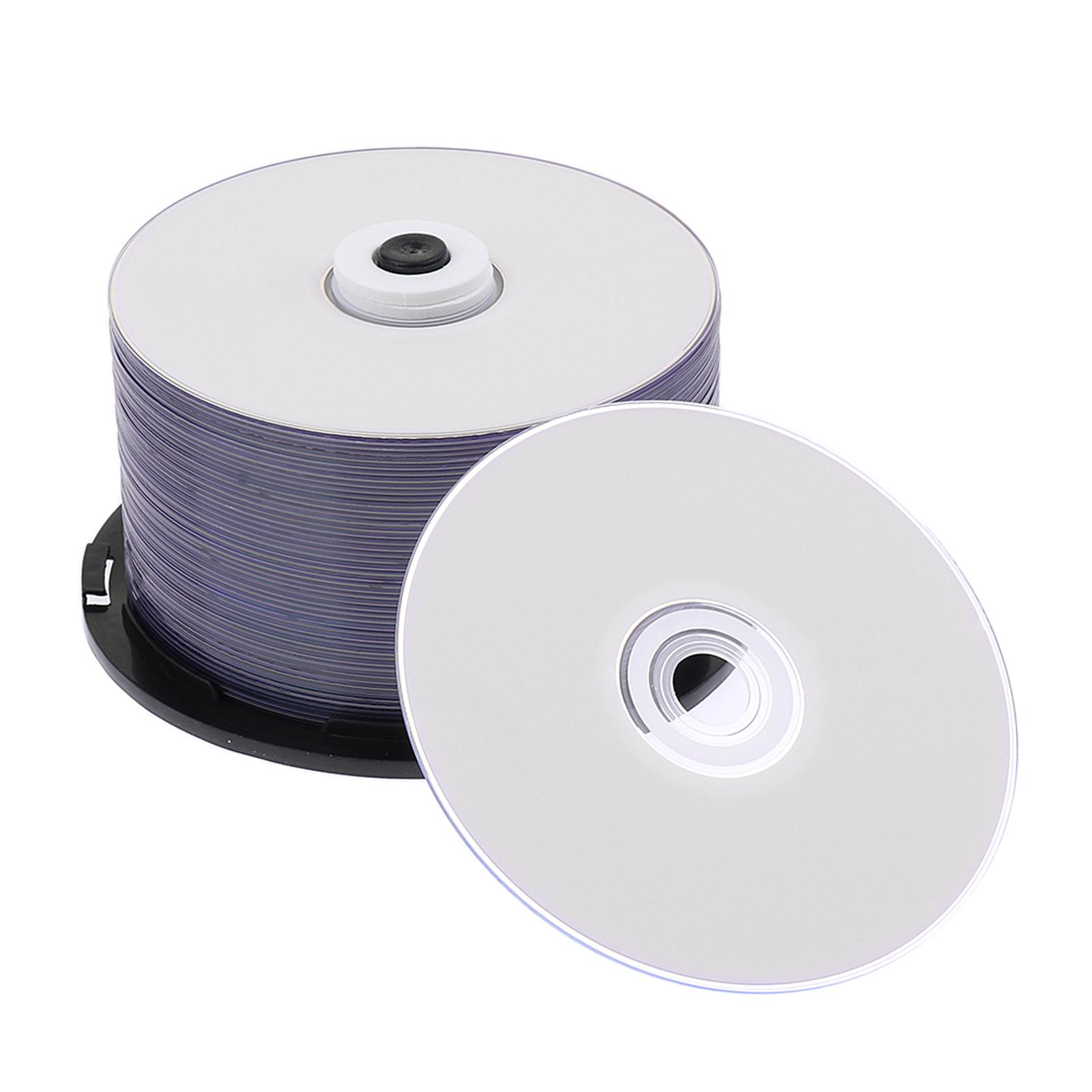 Portable Blank Disc CD-R 700MB Pack for Music System Compact Digital Media Recording and Disc Storage