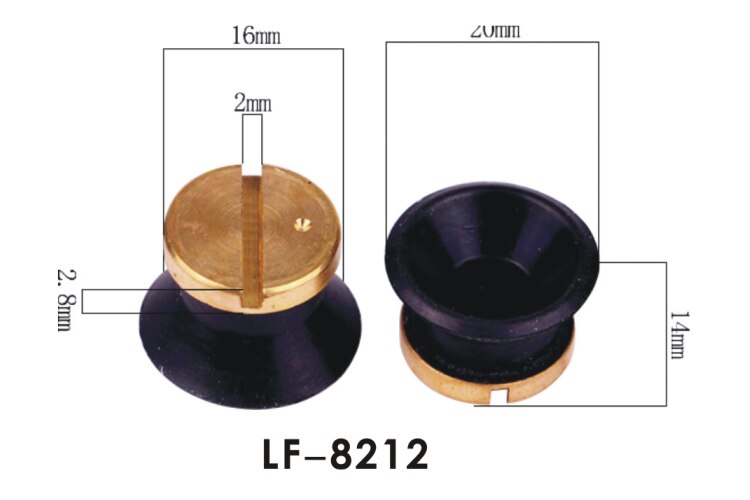 Luid Optische Gereedschap Optische 10 Pcs Lens Zuignappen: LF-8212