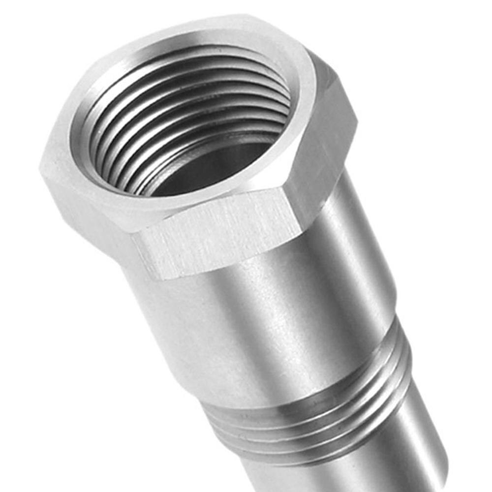 2PCS Car Oxygen O2 Sensor Adapter CEL M18X1.5 Eliminator Adapter Fitting Eliminator M18 X 1.5 O2 Sensor Adapter Spacer Converter