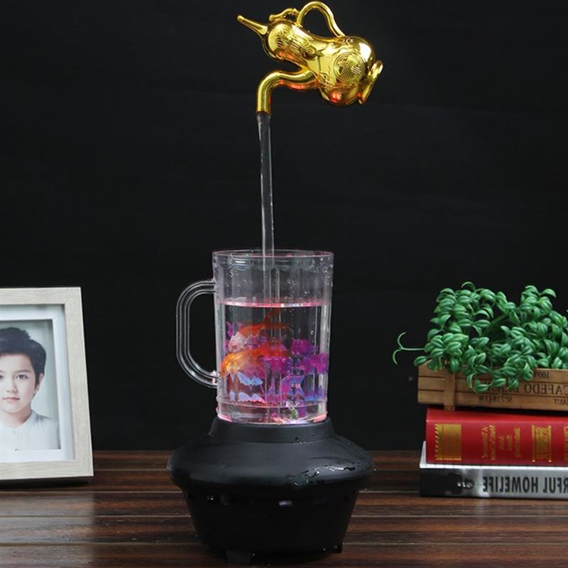 Magische kraanlamp kleurrijke magische kraan persoonlijkheid waterkolomlamp sfeerverlichting led waterkoker