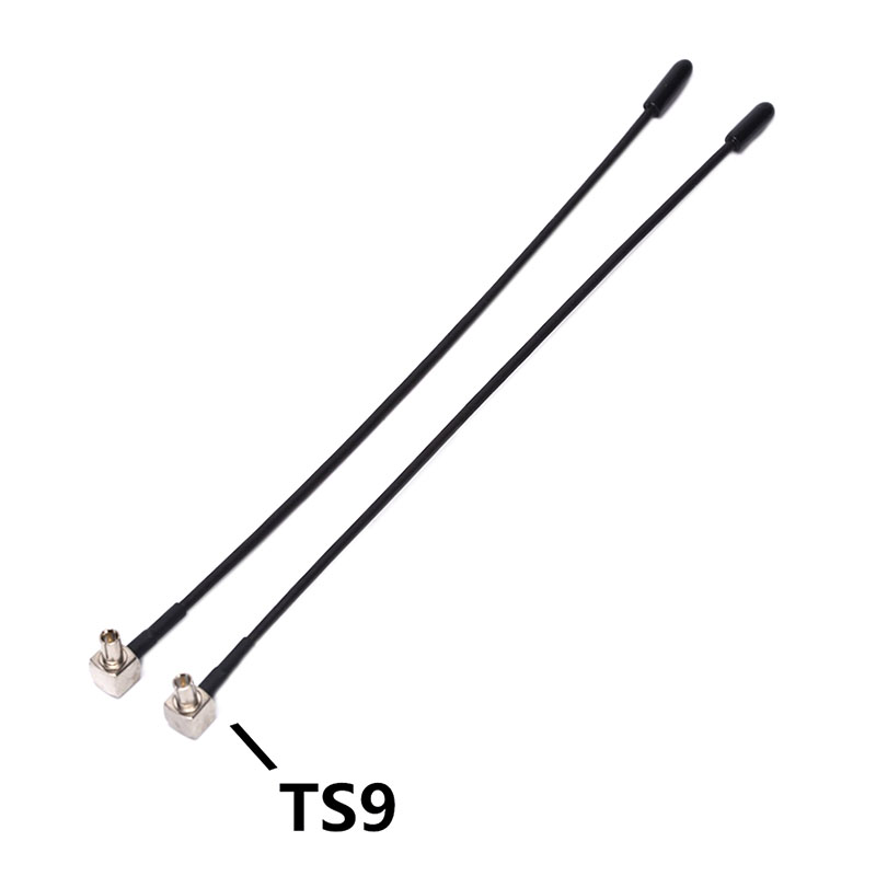 2 stücke 4G LTE Antenne TS9 CRC9 Stecker Für Huawei E398 E5372 E589 E392 Zte MF61: TS9 Verbinder