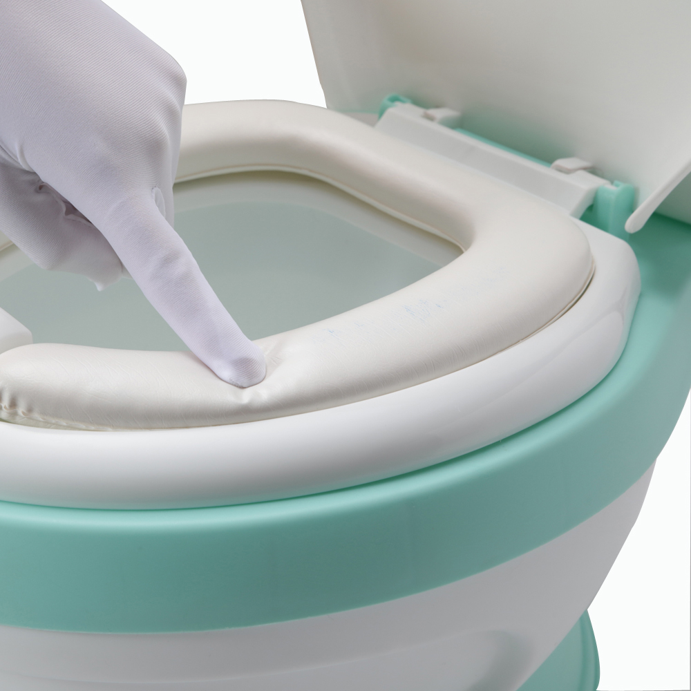 Factory Simulation Mini Toilet Infant Pony Potty Seat Portable Toilet Training Urinal for free potty brush+cleaning bag