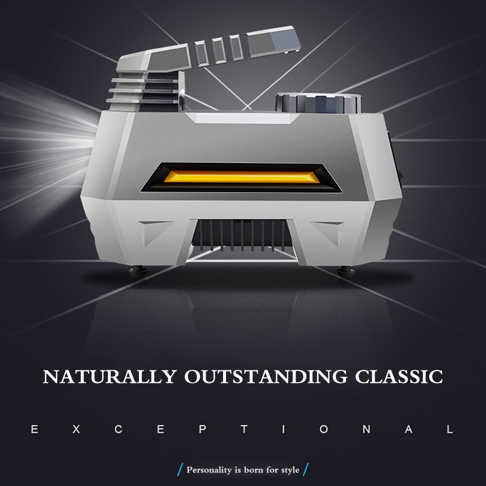 150 PSI 12V DC Car Hand-Held Air Pump Charging Air Pump With Digital Screen Emergency Flashlight Air Compressor Tire Inflator