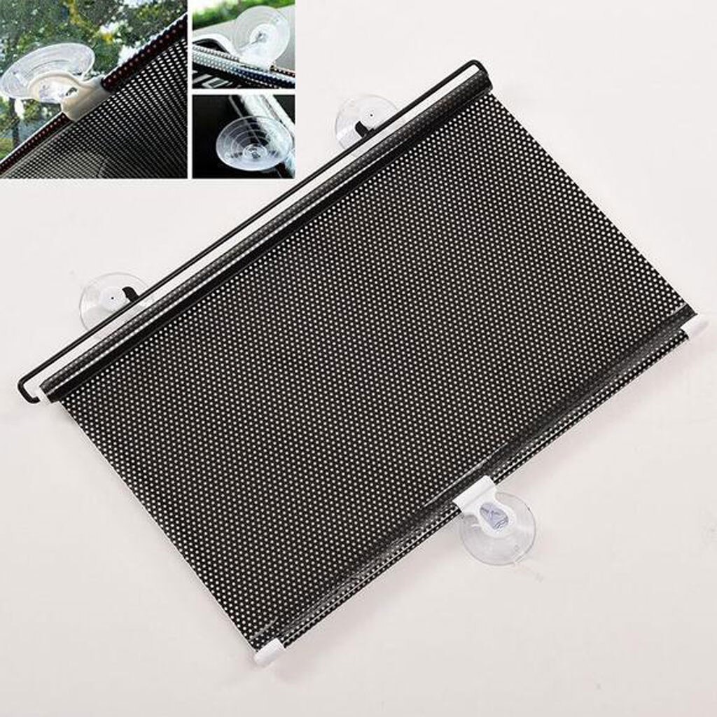 Auton ikkunan aurinkosuoja sisäänvedettävä taittuva tuulilasin aurinkosuojaverho