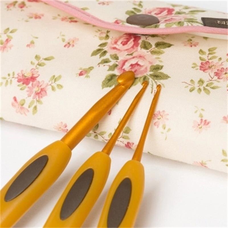 Japan clover merke heklenål aluminium amour strikkepinner original autentisk importert fra japan 0.5mm-6mm