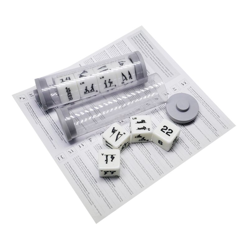 4 Stks/set Fitness Sport 6-Zijdig Cube Dice Oefening Workout Training Apparatuur A0KA