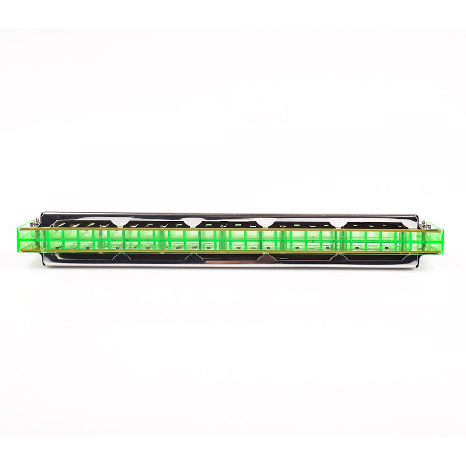 Zwaan SW24-8 Octaaf Harmonica 24 Gaten Koper Boord Rvs Cover Board Octaaf Harp Houtblazers