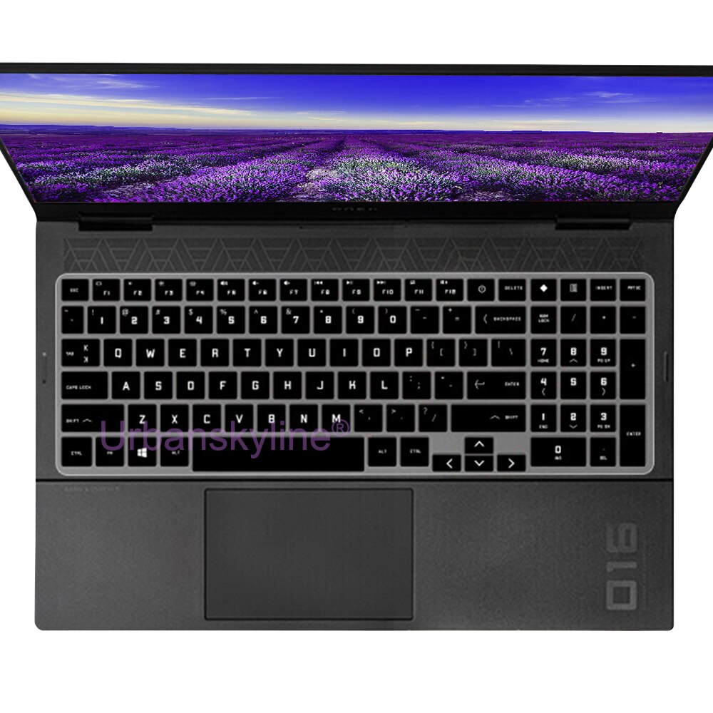 Funda protectora para teclado de portátil, accesorio de silicona TPU 7 8, para HP Victus 16, 16,1 pulgadas, 16-d, 16t-d, 16z-e
