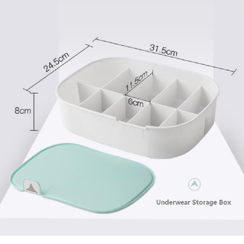 Multi-layer Stackable Underwear Storage Box Home W... – Grandado
