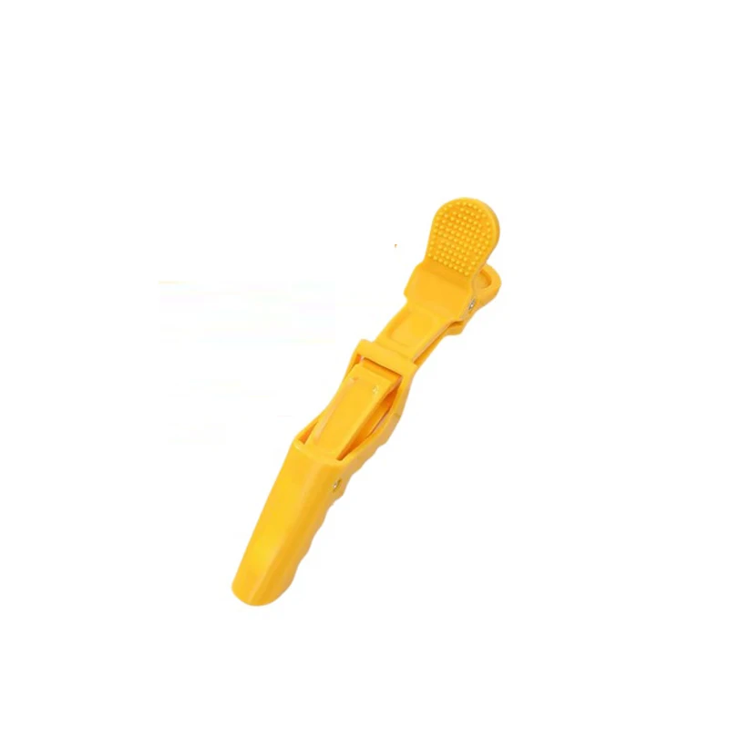 6pcs/Lot Plastic Hair Clip Hairpin Hairdressing Clamps Claw Section Alligator Clips Barber For Styling Salon Accessories: Blue