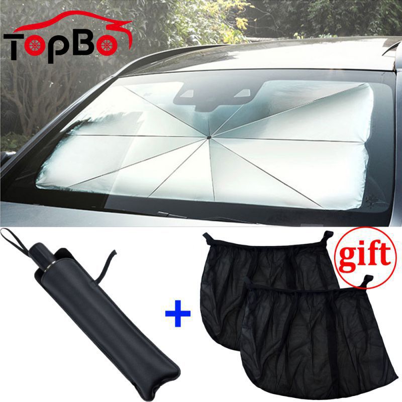 Auto Zonnescherm Parasol Auto Zonnescherm Covers Paraplu Uv Voorruit Protector Auto Accessoires