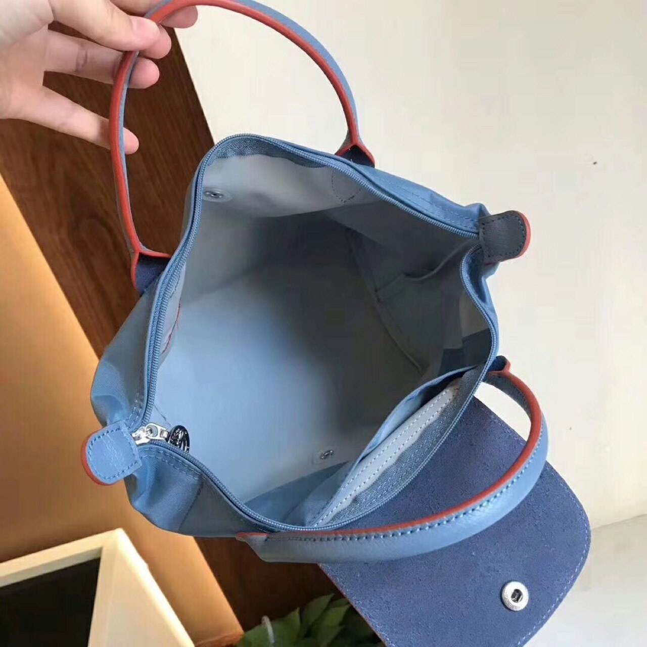 Damska Mini torebka nylonowa torba płócienna haftowany koń pierogi damskie pierogi krótki uchwyt mały uchwyt ręczny sztylet