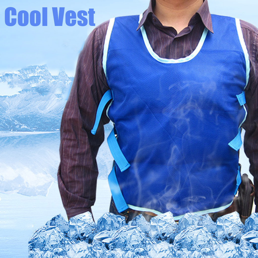 Chaleco refrescante de verano al aire libre, bolsas de hielo, ropa para ciclismo, pesca al aire libre, chalecos congelados de alta temperatura #4: Default Title