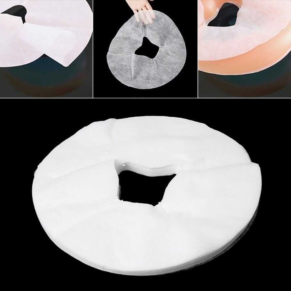 100pcs Disposable Massage Bed Table Face Hole Cove Grandado