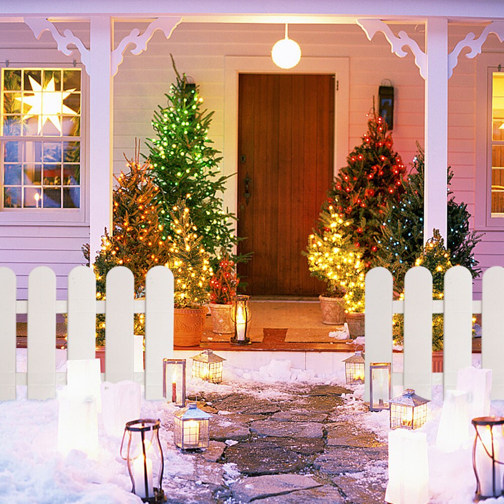 10Pcs Hek Hekwerk Diy Delicate Tuin Binnenplaats Gazon Vangrail