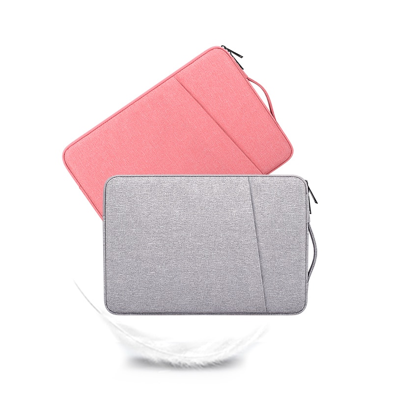 Laptop Sleeve Bag 13.3/14.1/15.6 inch Notebook Handbag Macbook Air Pro Case Cover Waterproof Side Carry Laptop Line Sleeve