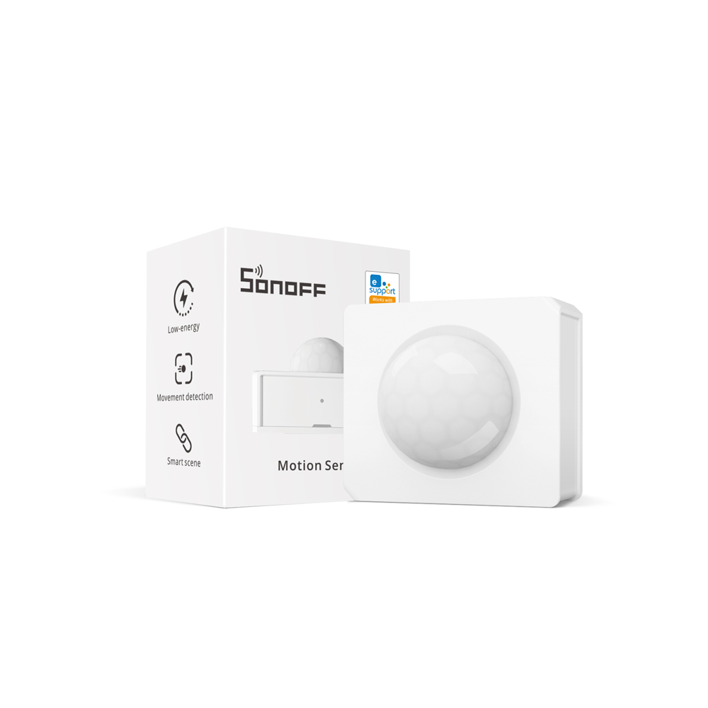 SONOFF PIR3-RF 433MHz Motion Sensor Arbeit mit RF Brücke Smart Szene Dual Modus Schalt Alarm Benachrichtigung über eWeLink IFTTT