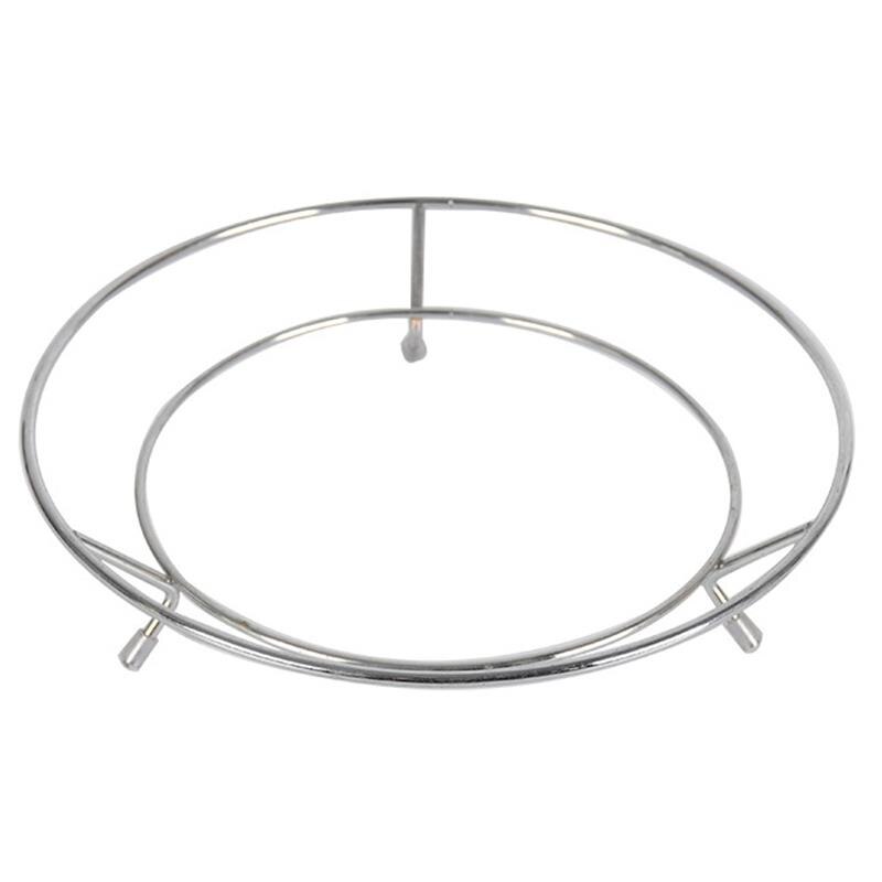 Wok En Acier Inoxydable Support Pour Casserole Vapeur Plat Fumant