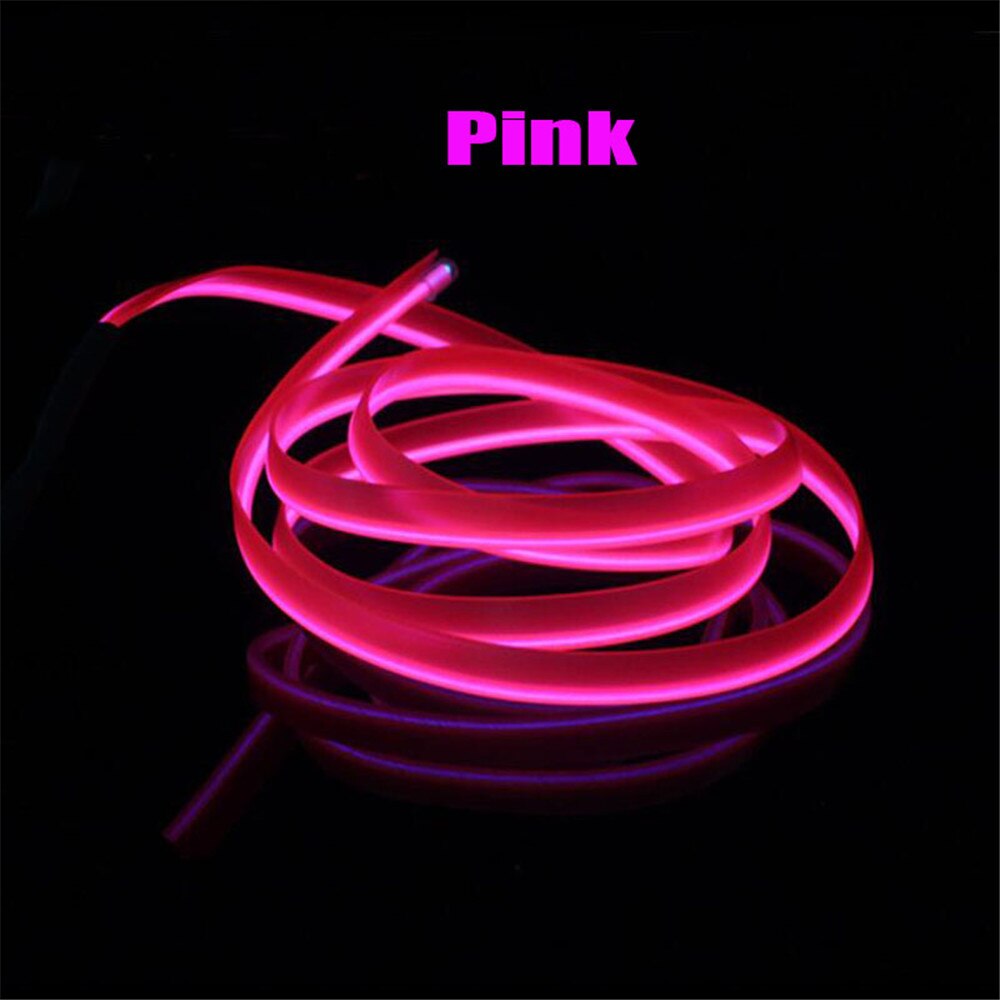 3m auto motorfiets 12V LED koud licht neon lijn decoratieve strip voor Honda Crosstour CR-Z S C EV -Ster AC-X HSV-010: Goud