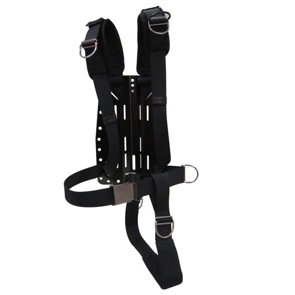 Durable Diving Tank Carry Harness Carrier Heavy Duty Weight Belt Shoulder Strap Dive Tank Backplate Harness