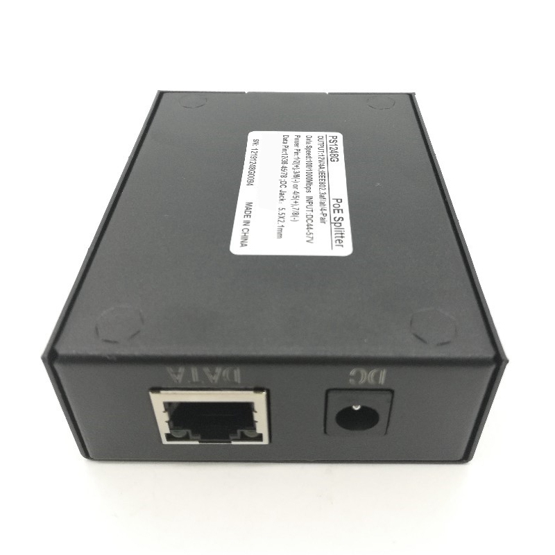 PS1248G 12V 4A 48W Gigabit PoE Splitter mit