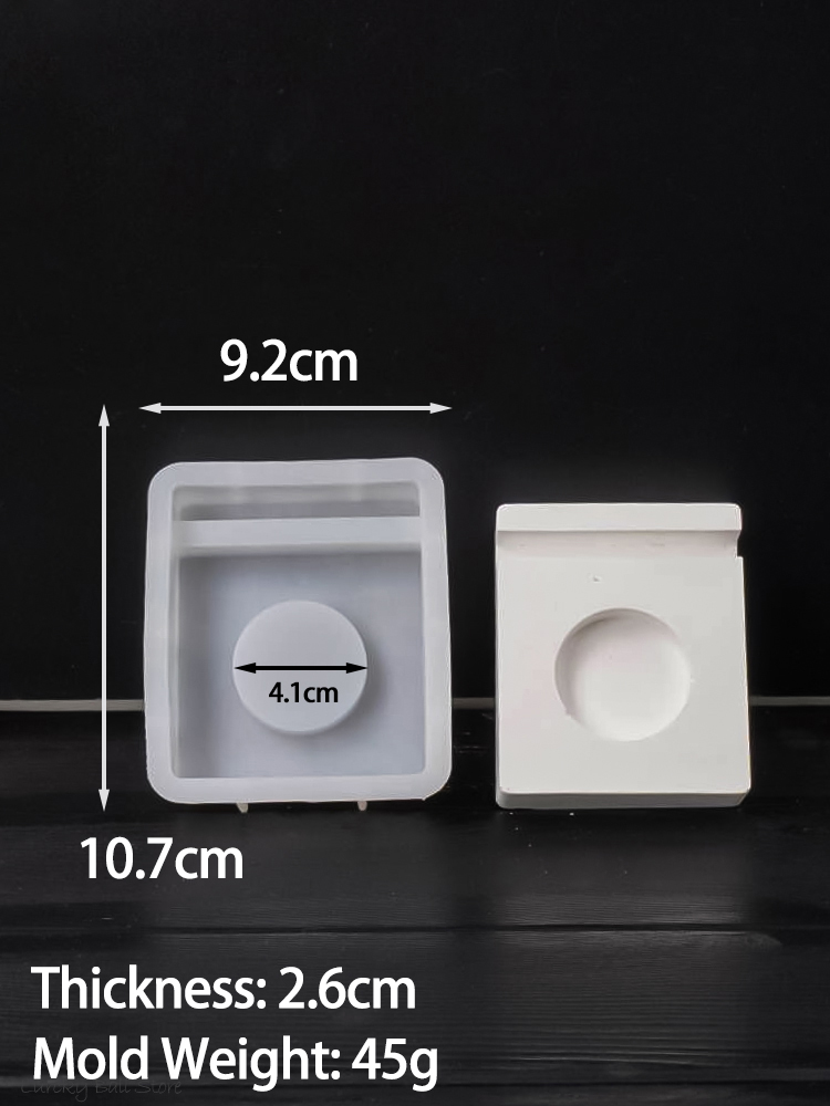 Engel Kandelaar Siliconen Mal Diy Handgemaakte Holle Ster Engel Kandelaar Ornamenten Mallen 3d Halo Engel Ambacht Feestelijk Decor: Rood