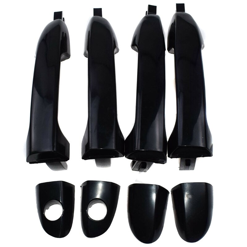 4 Pcs Front Rear Left Right Outside Door Handle for Kia Spectra Spectra5 Cerato 04-09 82650-2F000 83650-2F000: Default Title